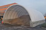 26'Wx36'Lx16'H wall mount quonset structure